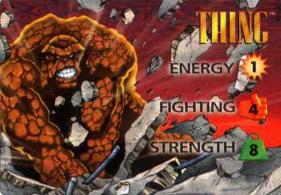 Thing 3-Grid Character Card